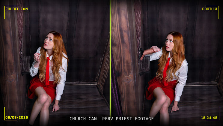  Long Skirt Scarlet Skies Sins with PervPriest