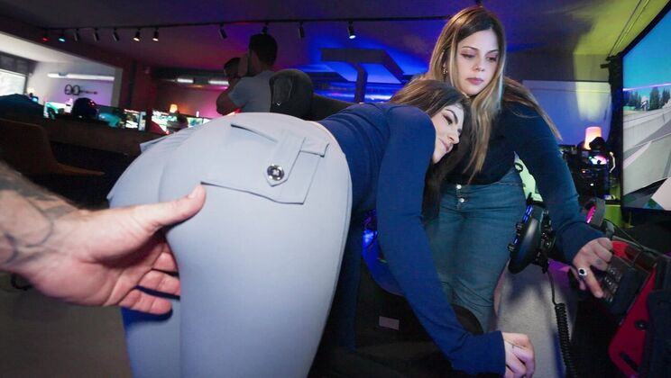 Fingering Her Ass at the Arcade: GI Joey Does Kay Rhea