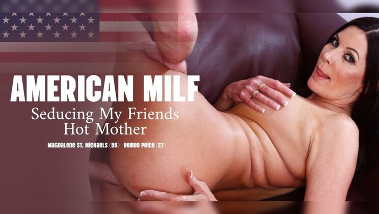 Natural Boobs MILF Magdalene St. Michaels Gets Her Ass Eaten and Squirts on Young Guy