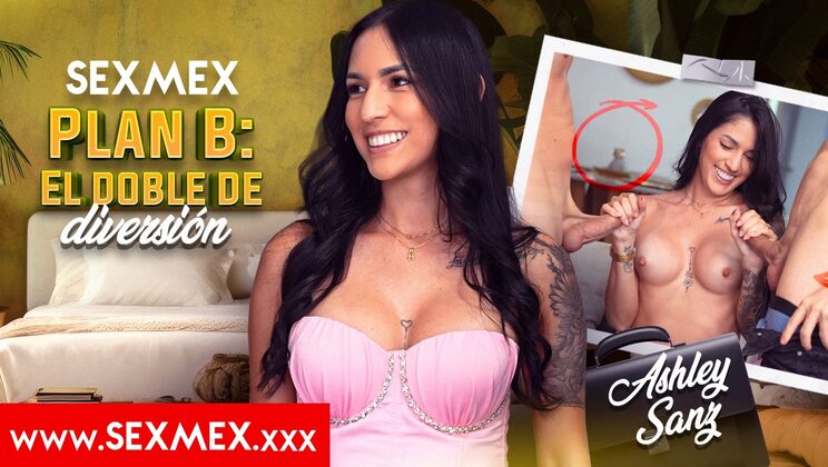 Plan B Ashley Sanz Threesome Double Fun Big Tits