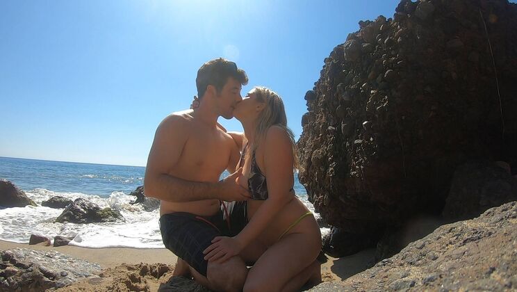 Magical Sex Land: Erin's Blowbang on the Beach