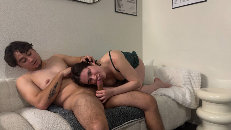 Kev & Sab Sensual Living Room Anal Plug Fun