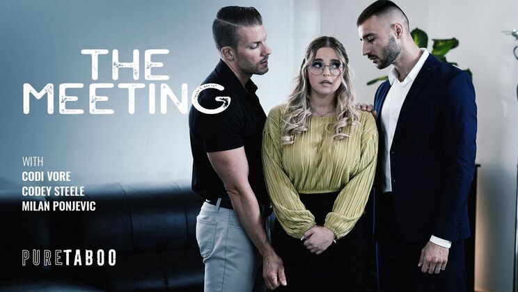Big Ass Blonde Gets Pussy to Mouth and Rimming at Meeting
