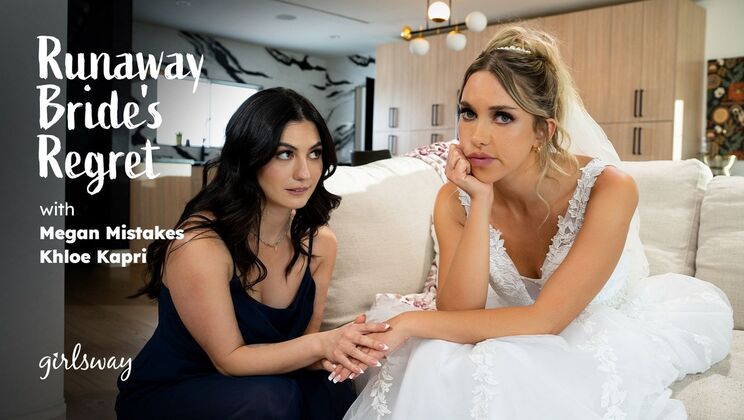 Runaway Bride's Regret: Hairy & Shaved Pussy Licking